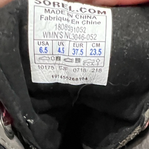 🏔️🥾Sorel🥾🏔️Lexi Wedge Boots Size 6.5 - Picture 10 of 10